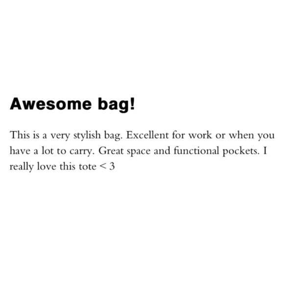 New! Coach Red Leather Gallery Tote - Picture 5 of 5